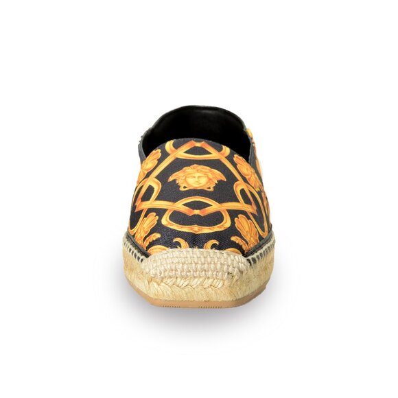 Versace Men\'s ST. Barocco Print Espadrilles Moccasins Loafers Shoes US 6 IT 39 main image 5